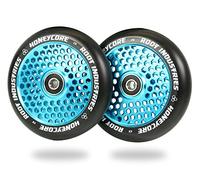 Root Honeycore Noir Complet 110mm Roue Pack de 2 (110mm - Bleu)
