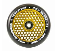 Root Industries Honeycore Trottinette Stunt Roue 120Mm Or / Pu Noir