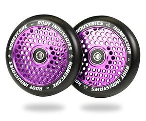 Root Industries Roues Honeycore 110 mm, noir/violet