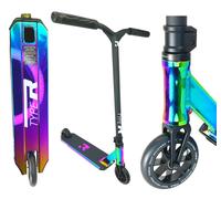 Root Industries Type R Trottinette Stunt H=82,5Cm Roller Rocket Fuel Arc-En-Ciel