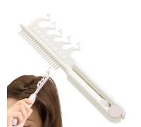 Root Lift Hair Comb - Teasing Styling Tool | 22cm Texturizing Brush with Curved Grip Handle, Carbon Fiber Comb with Heat Resistant Structure, Professional Salon Accessory