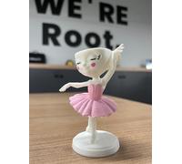 Root Made Ballerine Cappuccino Brainrot Figurine Tiktok Ai Personnage Tung Tung Sahur's Lover Meme Figure 10 cm