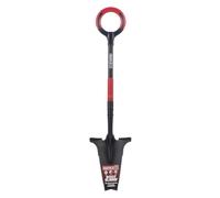 Root Slayer RS220 Pelle de jardin robuste avec lame dentelée Noir