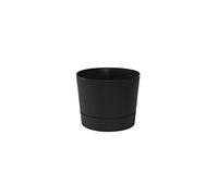 Root & Vessel Pot de Fleurs, Noir Mat, 11,4 cm