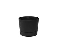 Root & Vessel Pot de Fleurs, Noir Mat, 16,5 cm