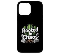 Rooted in Chaos Funny Cactus Gardener Graphic Coque pour iPhone 13 Pro Max