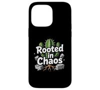 Rooted in Chaos Funny Cactus Gardener Graphic Coque pour iPhone 14 Pro Max