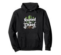 Rooted in Chaos Funny Cactus Gardener Graphic Sweat à Capuche