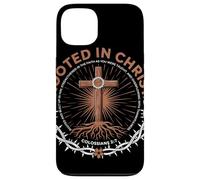 Rooted In Christ Colossians 2 7 Foi Chrétienne Inspirée Coque pour iPhone 13