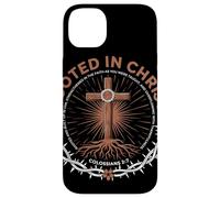 Rooted In Christ Colossians 2 7 Foi Chrétienne Inspirée Coque pour iPhone 14 Plus