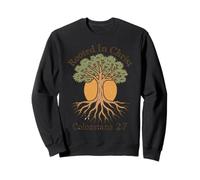 Rooted in Christ - Colossiens 27 Oak Tree Christian Sweatshirt