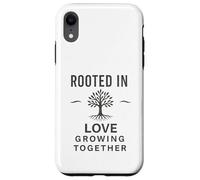 Rooted in Love, Growing Together.Vintage, Family, Design Coque pour iPhone XR