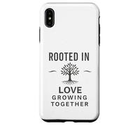 Rooted in Love, Growing Together.Vintage, Family, Design Coque pour iPhone XS Max