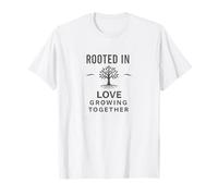 Rooted in Love, Growing Together.Vintage, Family, Design T-Shirt
