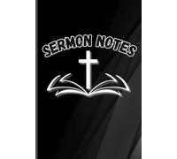 Rooted & Reflecting: Classic Black Edition: A Guided Sermon Notes Journal with 100 Pages for Weekly Messages, Scripture & Personal Growth