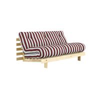 Roots Canapé-lit 160x200 Raw/422 Burgundy-Light Blue