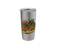 Roots Rocks And Bad Decisions VTT descente Gobelet isotherme en acier inoxydable double paroi