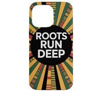 Roots Run Deep, Design rétro African Pride Coque pour iPhone 14 Pro Max
