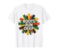 Roots Run Deep, Design rétro inspiré de l'Afrique Pride T-Shirt
