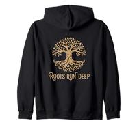 Roots Run Deep Family Heritage Ancestry Lineage Généalogie Sweat à Capuche