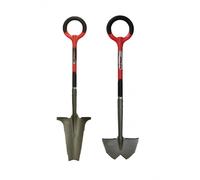 - Pack RootSlayer - Noir - Adulte - RootSlayer + RootSlayer dresse bordures - Jardin - Acier de carbone - Manche 360°