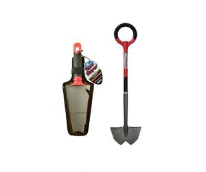 ROOTSLAYER Venteo - Pack Noir - Adulte à Main Dresse Bordures™ - Jardin - Acier de Carbone - Manche 360°