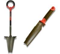 Venteo Pack RootSlayer? Rootslayer/couteau de sol à main Outils complémentaires Multifonctions/léger/facile d'utilisation Idéal pour bêcher/creuser/ transplanter/couper les bordures/ planter