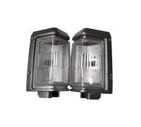 Ropaix Feux Circulation Diurne Pour Nissan Pour Terrano D21 1987 À 1995 Une Paire De Clignotants De Voiture Feu D'angle Avant Feux Avants Auto(Gray border)
