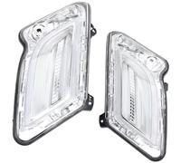 Ropaix Feux Circulation Diurne Pour Volvo Pour V60 S60 2011 2012 2013 Lampe Brouillard Avant Lumière Jour Indicateur Lampe Coin Voiture LED Lumière Coin Feux Avants Auto(1 paire)
