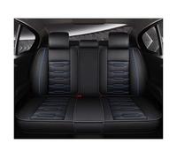 Ropaix Housse Siège Voiture pour A4 B8 B6 B7 pour Avant A3 8P A5 pour Sportback Q2 Q3 A7 Q7 4L 100 C4 A6 4F C7 C5 Housse Siège Voiture en Cuir(Black Blue Rear)