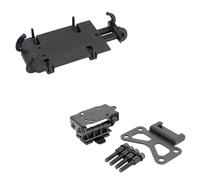 Ropaix Moto Support Téléphone pour BMW F650GS F700GS F800GS pour Adventure 2008-2018 Support de Navigation Support de Chargement USB(A and C)