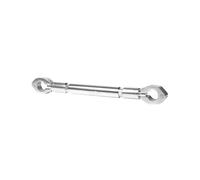 Ropaix Moto Support Téléphone Support de Navigation GPS/téléphone renforcé pour Moto en Aluminium CNC de 22 mm(Argent)
