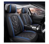 Ropaix pour Focus MK2 pour Edge pour Explorer pour Ecosport pour Escape pour Excursion pour Everest pour Fiesta Housse Siège Voiture Ensemble Housses Siège Avant(Blue 5 Seat-A)