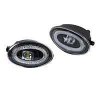 Ropaix Projecteurs Antibrouillard Pour Accord 2008 2009 2010 2011 2012 2013 Pour Civic 2009-2015 Pour JAZZ Pour FIT 2012-2014 Lampes Brouillard LED 12V Voiture(LED B White Ring)