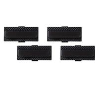 Ropaix Projecteurs Antibrouillard Pour Jeep Pour Wrangler JL 2024 2025 Led Grill Grille Lights Front Bumper Lumières de jour Courant blanc jaune(LED Amber A)