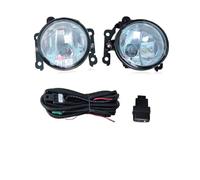 Ropaix Projecteurs Antibrouillard Pour Mitsubishi Pour Lancer 2016-2019 Cache De Feu De Jour À LED Avec Clignotant Jaune(Fog Lamp)