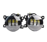 Ropaix Projecteurs Antibrouillard Pour Mitsubishi Pour Outlander 2006-2019 Voiture Brouillard Lampe Jour Running DRL 2 X 30W H11 Angel Eye LED Fog Light Assembly(Yellow)