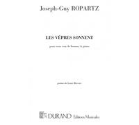 ROPARTZ - LES VEPRES SONNENT - 3 VOIX DE FEMMES ET PIANO