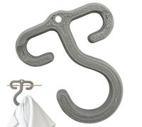 Rope Hook, Tent Hanger, 1.88in Gear Clip, Multipurpose Use, Compact Design for Camping Setup, Outdoor Survival, Hiking Trips, Backpacking Gear, Picnic Organization, Travel Utility, Portable