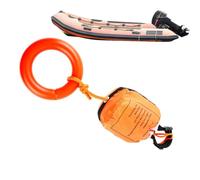Rope Throw Bag, Attracts Rescuers Easily with Reflective Floating, Water