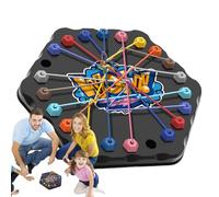 Rope Unlock Battle Game, Interactive Strategy Puzzle Toy, Educational Lacing and Untangling Challenge, Parent Child Brain Teaser, Ideal for Travel, Home, Boys, Girls, Ages 3+