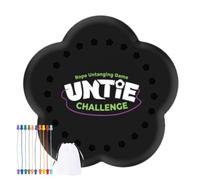 Rope Untangling Game - Twisted Tangler Rope Sorting Puzzle Game | Brain Teaser Puzzle Interactive Board ame, Lacing Toys ope Knot Sort ame for Boys and Girls