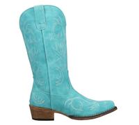 ROPER Bottes mi-mollet décontractées Riley à bout pour femme, talon bas, 2,54-5,08 cm, noir, bleu, 39 EU