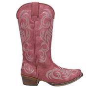 ROPER Femme Riley Round Toe Cowboy Boots Botte de Western, Rouge, 39 EU