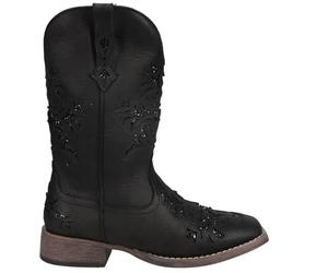 ROPER Kennedy Bottes tendance pour femme, noir (noir), 40.5 EU