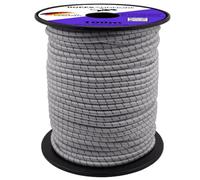 Ropes and More Corde élastique en caoutchouc 10 mm Longueur 10 m 10 m Plusieurs couleurs Fabriqué en Allemagne par Ropes and More (blanc/noir, 10 m (Lfm) Ø 10 mm - Sans bobine