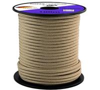 Ropes and More Corde en polypropylène tressée 16 brins, 10 mm, 20 m, 30 m, corde en polypropylène pour travaux manuels, couleurs standard, couleur chanvre, diamètre 10 mm - 20 m