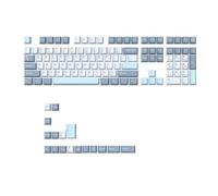 Rordigo 125 Touches PBT Double Shot Keycaps Set Key Caps Cherry Height pour Clavier de Mécanique MX, Type-A