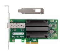 Rordigo 82599-1SFP/X520-DA1/E10G41BTDA PCIE2.0 X4 10G NIC Carte Réseau de Serveur à Fibre Optique à Port Unique 82599EN, Fabrication Soignée et