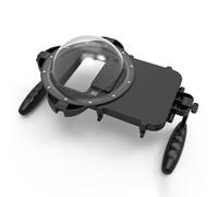 Rordigo Boîtier de Plongée Portable pour Dôme 4,5-7,0 Pouces Téléphone Universel Smartphone HD Filtre de Transmission de Lumière Étanche